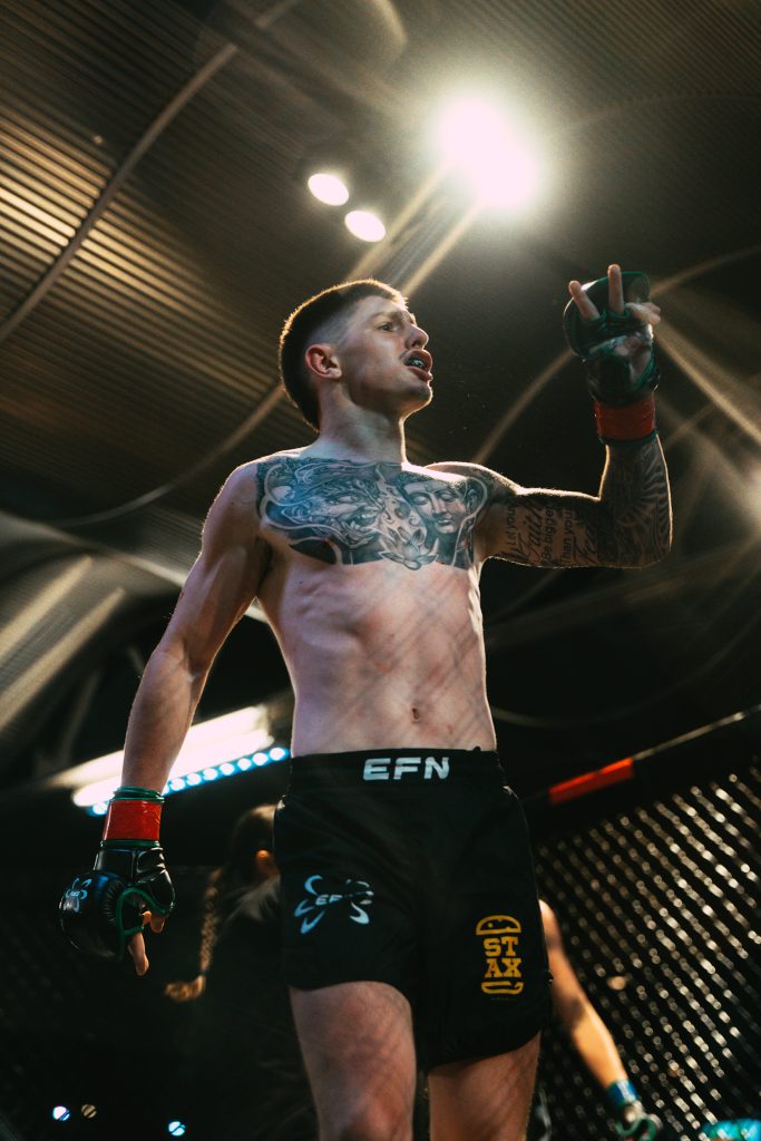 Hudson Winning at Element fight night 
