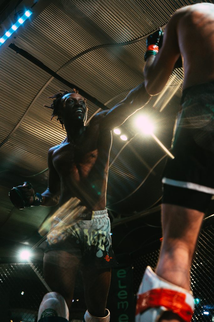 Pacifiq fighting at Element Fight Night